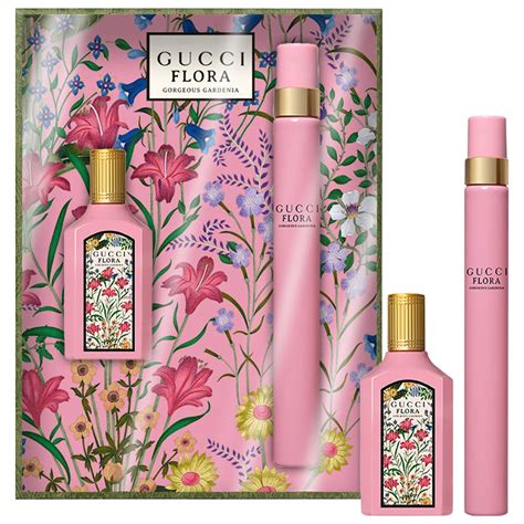 gucci flora gorgeous gardenia eau de parfum mini perfume set|Gucci Flora gorgeous gardenia original.